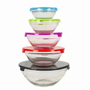 Glass Crisper Food Storage Containers Fresh Box Glass Lunch Box Glass Storage With Lock Lid Airtight