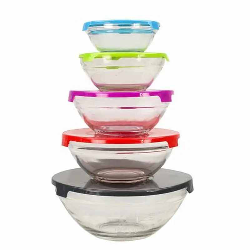 Glass Crisper Food Storage Containers Fresh Box Glass Lunch Box Glass Storage With Lock Lid Airtight