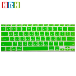 ODM Taiwanese Silicone Laptop Keyboard Skins custom keyboard skin for Macbook Air 11 Keyboard Protector English Version