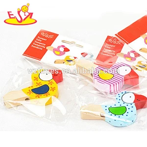 best and Cheap funny birds wooden whistles for toddler W07E006