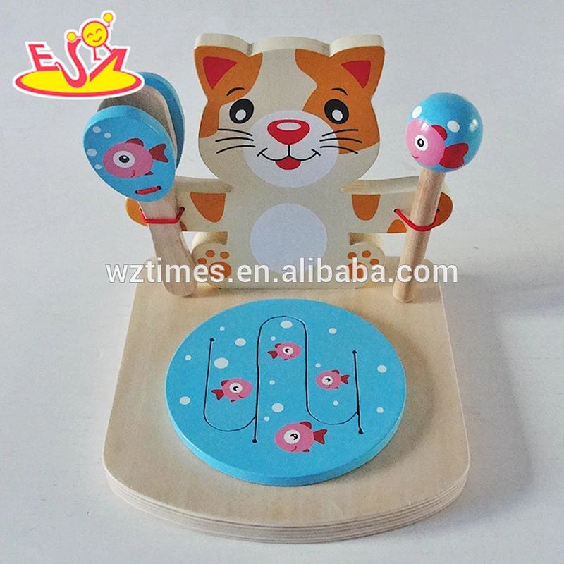 Wholesale new fashion best design wooden musical baby toys W07A112