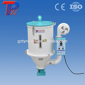 Industrial plastic hopper dryer