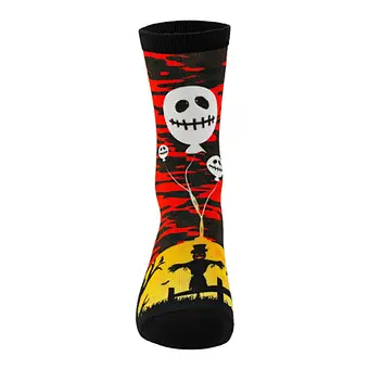 High Quality Bamboo Fiber Halloween Women's Printing Ready Product Crew Socks