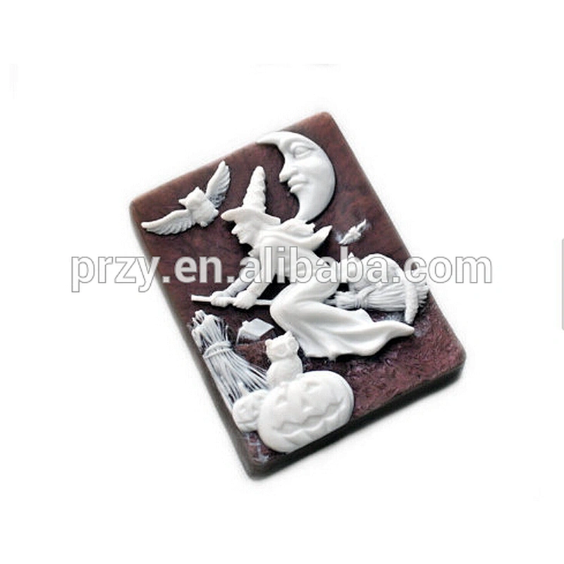 PRZY s2385 DIY silicone halloween soap mold