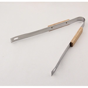 Manmade Stainless Steel Pp Food Service Tongs