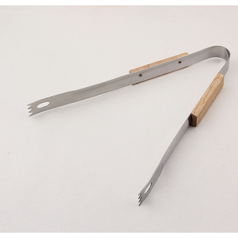 Manmade Stainless Steel Pp Food Service Tongs