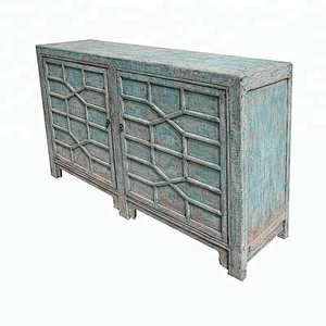chinese antique reproduction rustic & distressed shabby chic buffet furniture