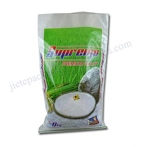 High quality design printing plastic pp woven basmati rice packaging bag 50kg export to Dubai