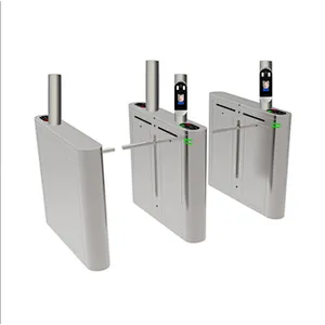 Controlled access turnstiles with face recognition function