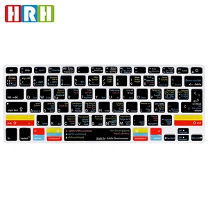 spanish Ado be Dreamweaver Silicone Keyboard Protector custom keyboard skin For macbook pro 15 cover