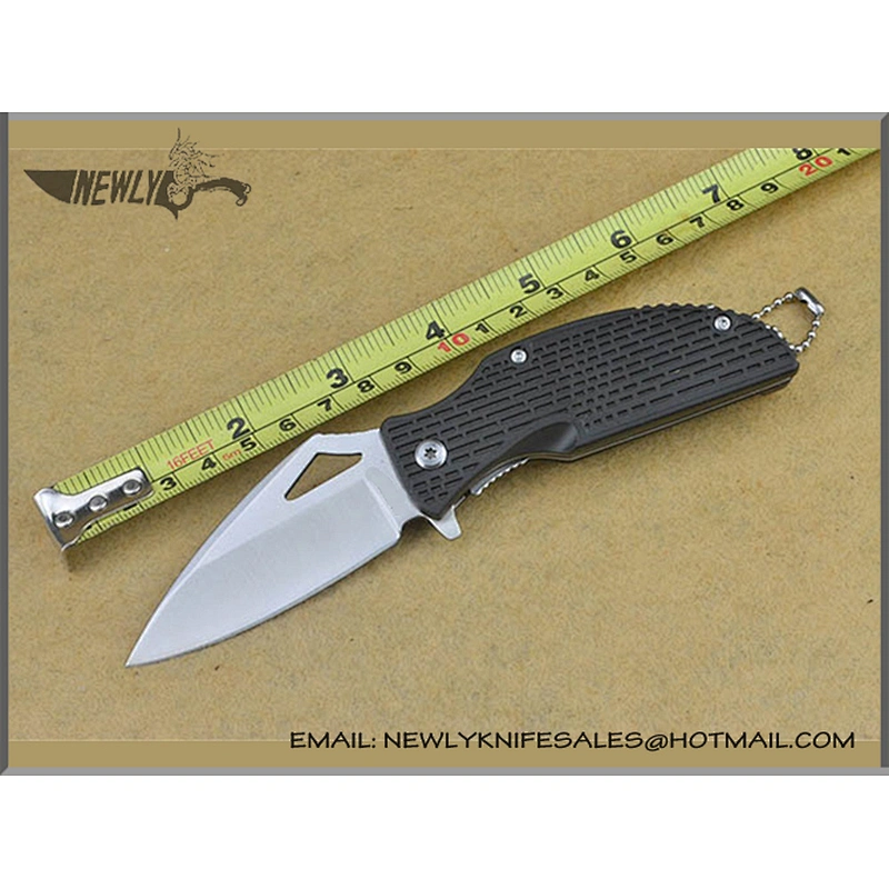 Outdoor Camping Survival Folding Tactical Pocket Knife With Fire Stick