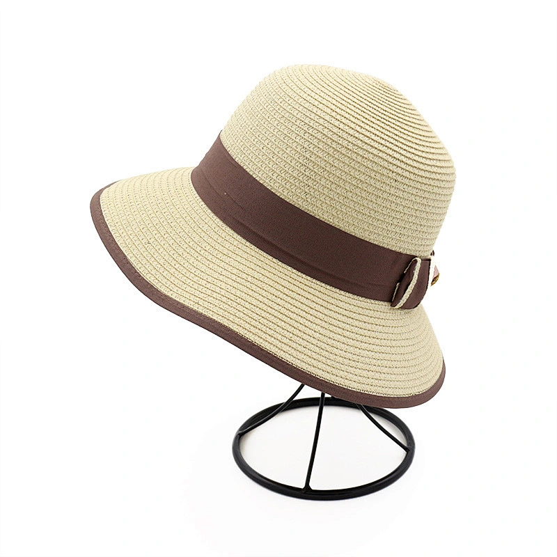 Wholesale Summer Beach Hat Foldable Women Sun Straw Hats