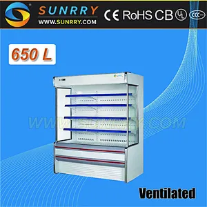 Supermarket Curtain Rack Display Refrigerator 1500MM Length (SY-SCS950A SUNRRY)