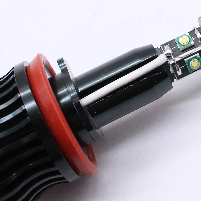E92 H8 White LED Angel Eyes Fog Lamp
