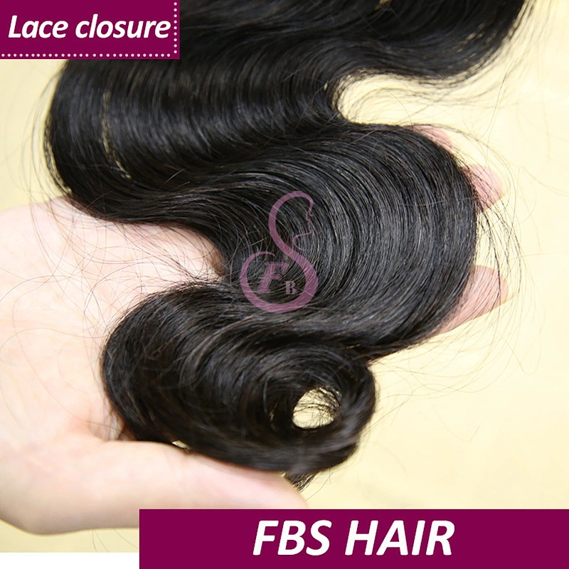 Alibaba express brazilian human virgin true glory hair body wave closure with wholesale price