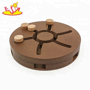 New design feeder hide and seek wooden interactive dog toys for IQ training W06F089