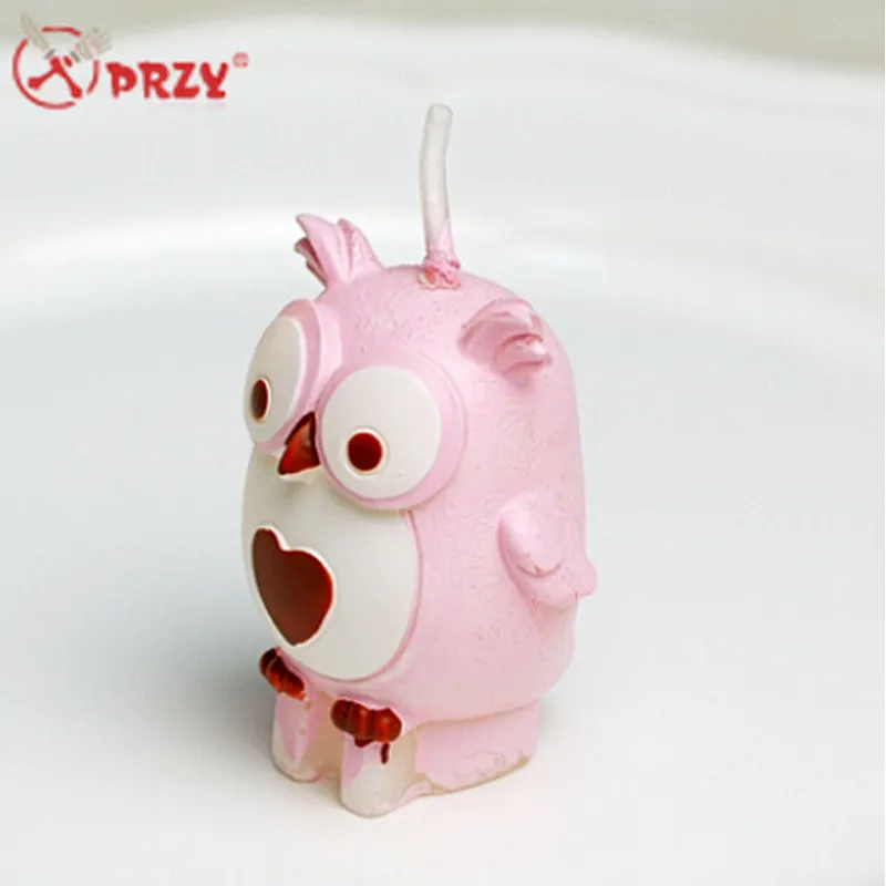 Owl candle mould Animal silicone moulds for candles and soap silicone molds