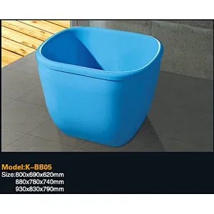 K-BB05 Kids Spa Products Small Freestanding Blue Kids Bathtub Cheap Price Children Birth Tubs Pool