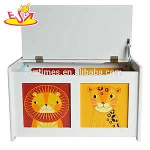 wholesale hottest sale kids wooden storage box high quality children wooden storage box W08C138