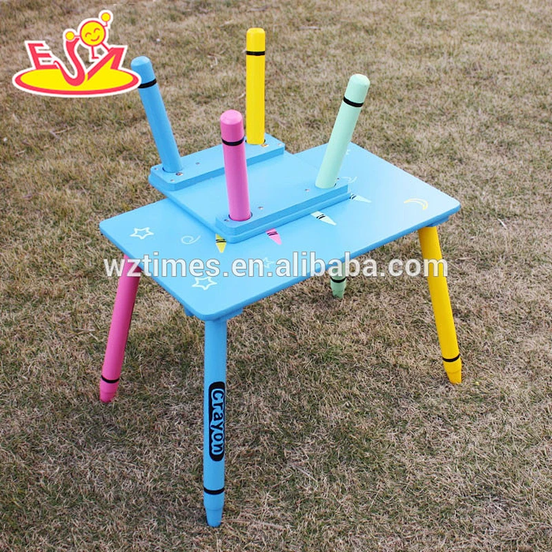 2018 high quality kindergarten wooden table and chairs for toddlers W08G217