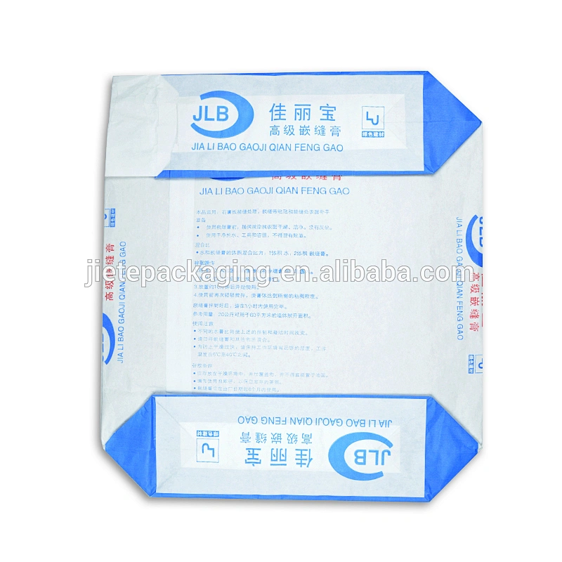 block bottom kraft paper valve bag packing building materials