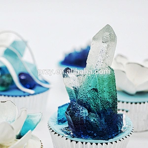 3D Silicone cake mold silicone molds candy mould chocolate moulds crystal icicle 4 shape aroma stone moulds