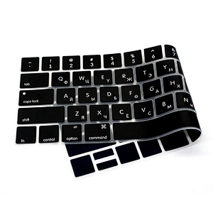 shenzhen keyboard protector Washable Laptop Mongolian Laptop Keyboard Protector for macbook touch bar 13 15