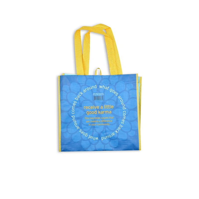 Cheap wholesale non-woven reusable shopping bag with custom logo