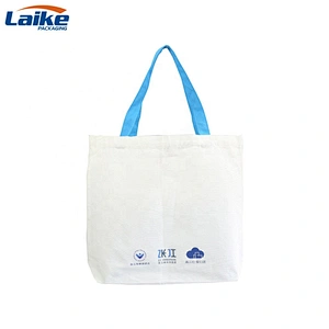 Custom design fashion heat transfer oxford cotton burlap eco friendly blank durable tote bags