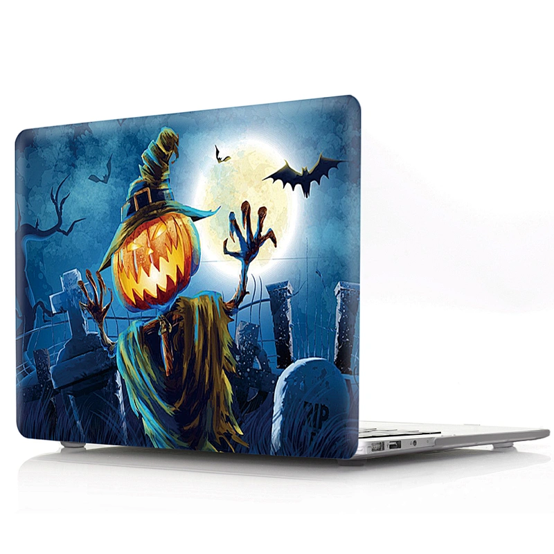 OEM skull case Pumpkin Spooky Ghosts halloween ghost festival Computer Case PC For Apple For Macbook Pro 13 Case