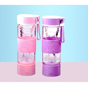 Wholesale logo design service high quality auto self stirring coffee mug