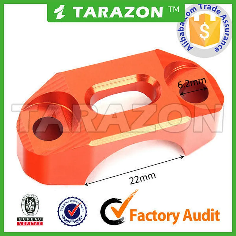 China supplierts aluminum exc 125 250 450 brake clutch control clamp for ktm