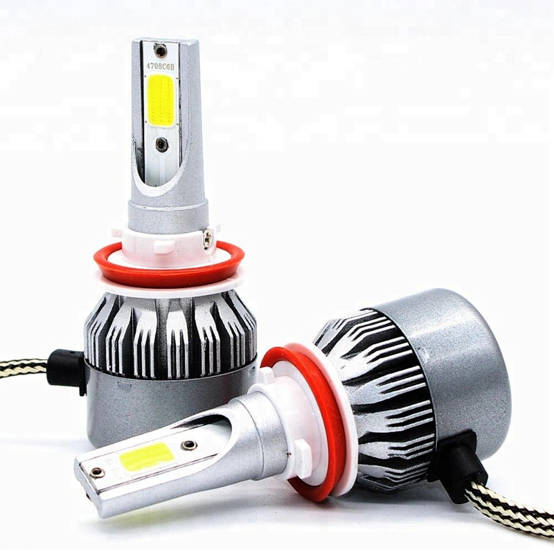 Lightech Wholesale Emark C6 lamps 36W 4000Lumen 6000k car led head light Focos H11