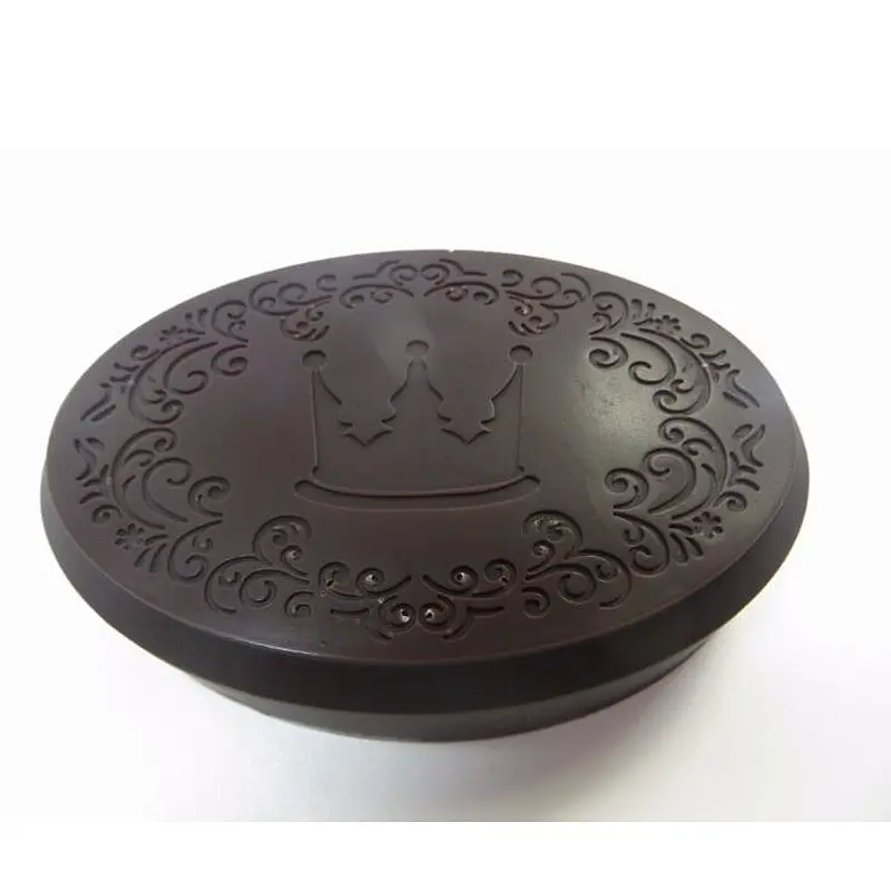 QT0055 crown art pattern stamp handmade soap mold silicone chocolate mould przy
