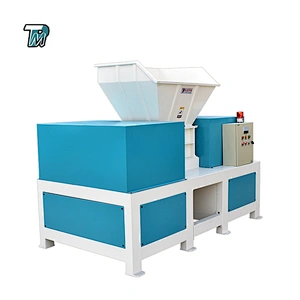 Tire crushing double shaft Shredder machine