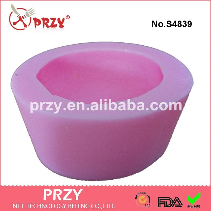 S4839 Hot Sale lemon Shapes Silicone Cake Baking Mould Cute Fruits silicone soap molds