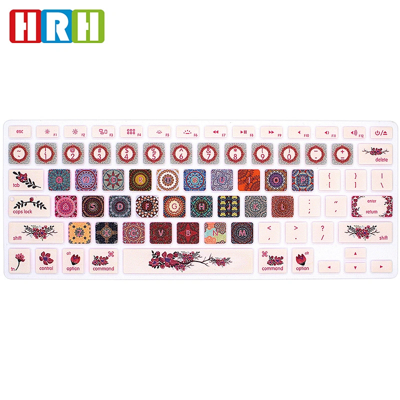 custom silicone keyboard cover,glow in the dark keyboard cover,laptop keyboard cover