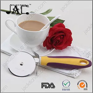 Recyclable Stainless Steel Stainless Steel Rocker Pizza Knife
