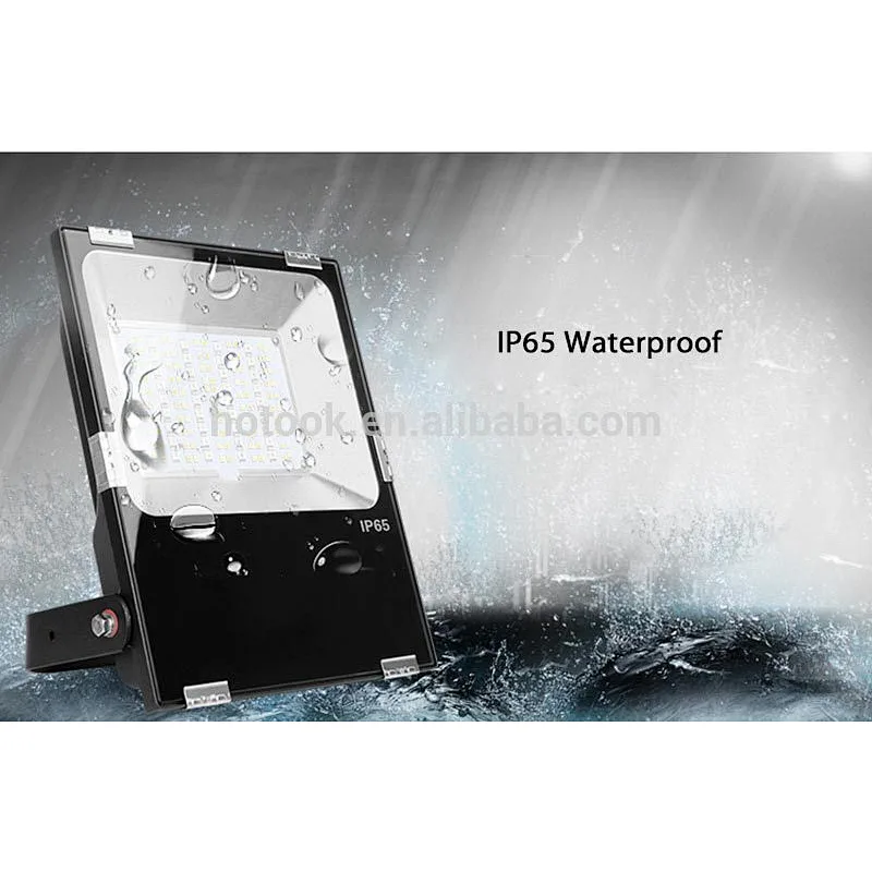 Wireless Wifi Phone APP Control Smart 20W RGB+CCT Color Changing LED Floodlight
