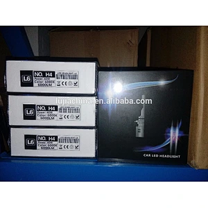 2017 popular h4 led car headlight HB4 9003 turbo fan decoder t5 cob P7 h11 9005 h7 6000k auto motorcycle Lujia headlight bulb