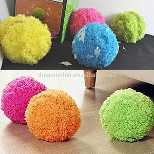 Mini Automatic Rolling Cleaning Robot Microfiber Mop Ball