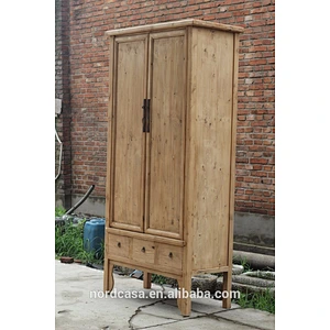 Chinese antique furniture natural tall cabinet