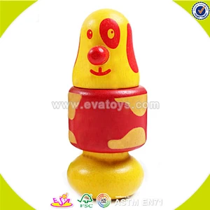 wholesale educational baby wooden stamp toy fashion kids wooden stamp toy most popular baby toy W03A014
