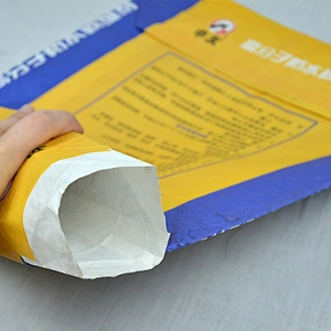 25kg 50kg kraft paper cement lime powder packing bag paper bag valve bag wholesale