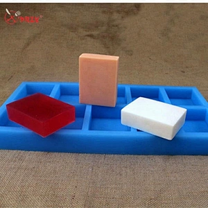 12 cavities soap mold rectangle soaps tray molds DIY handmade food grade Soap silicone mould