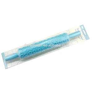 Emsossing Fondant Rolling Pin - dot design Pattern Popular