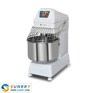 Commercial stainless steel electric spiral dough mixer making machine and bread dough kneader machine for sale