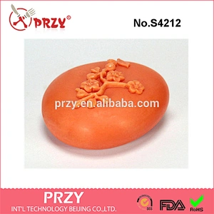 S4212 PRZY Flower and bird - handmade design soap mold silicone soap mold for wholesale