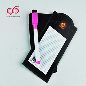 2017 Cheap magnetic notes in pads dry erase note pad magnetic colored magnetic board