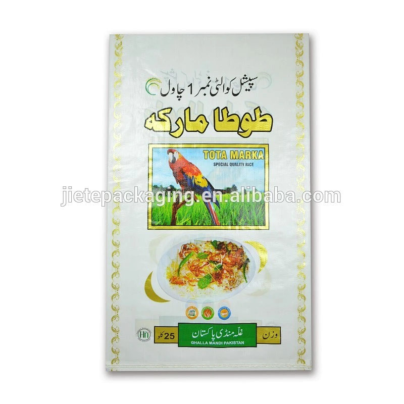 organic pp woven fertilizer, feed, rice, flour bag sacks